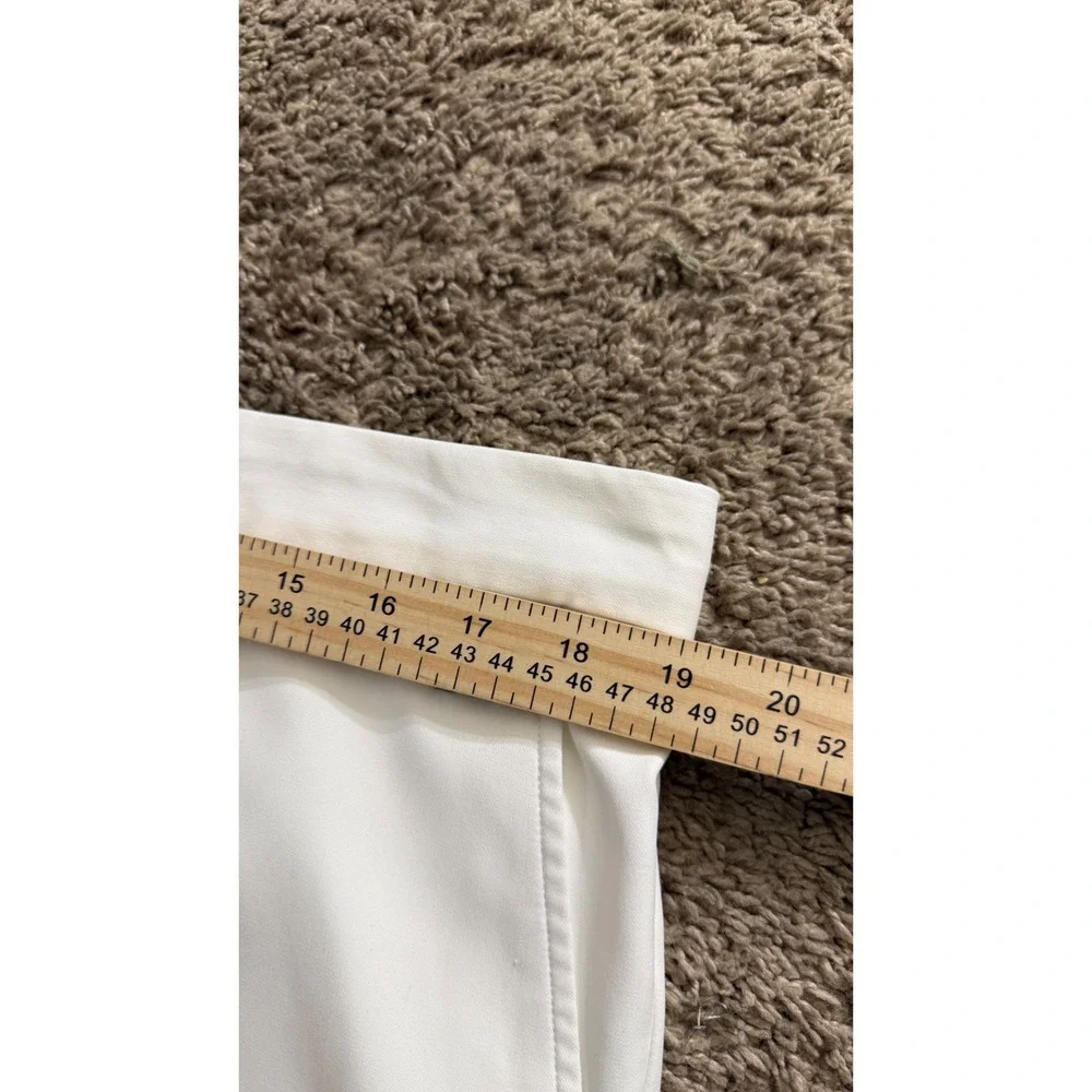 J.Lindeberg‎ Eloy Micro Stretch White Golf Shorts Mens 38 STMG150150508 zz79